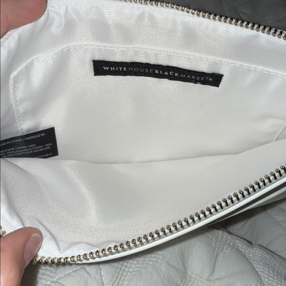 NWT White House Black Market Floral Studded Clutch - Picture 3 of 3